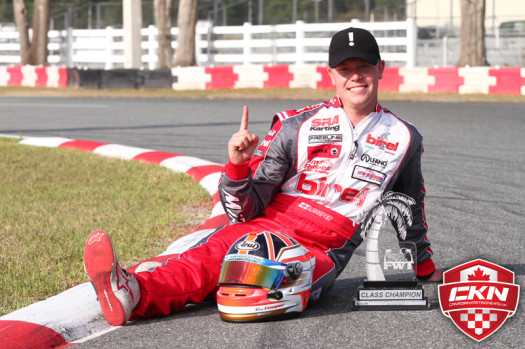 Ben Cooper, 2013 Florida Winter Tour Champion, Rotax Euro Series Champion and SKUSA SuperNationals Champion (Photo by: Cody Schindel / CKN)