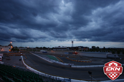 There was some wild weather at this years Le Monaco de Trois Rivieres (Photo by: Cody Schindel/CKN)