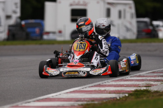 Mathieu Demers claimed the 2013 ECKC Vice-Championship title in Briggs Senior (Photo credit: Cody Schindel/CanadianKartingNews.com)