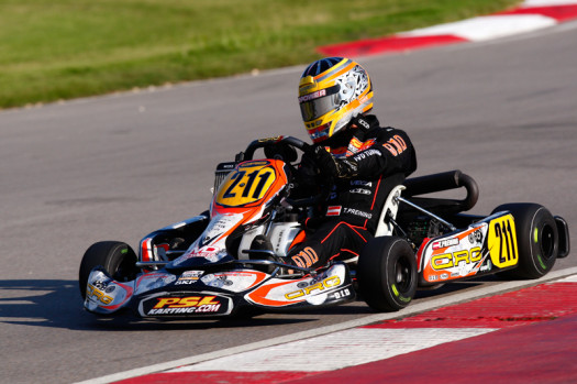 Thomas Preining of Austria is certain to be a frontrunner in the Rotax Junior category (Photo credit: Cody Schindel/CKN)