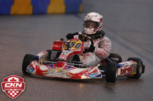 Nataël Cantin was the lone Canadian KMS driver in Rotax Junior (Photo by: Cody Schindel/CKN)