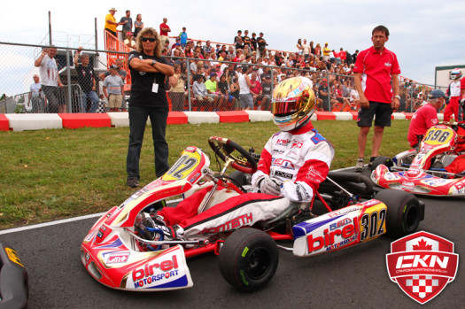 Kevin Monteith on the grid at the Canadian Championships (Photo by: Cody Schindel/CKN)