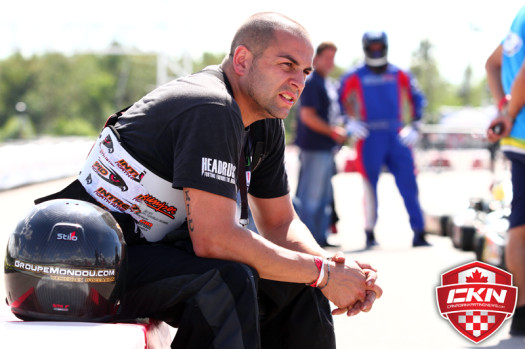 Francis Mondou has joined KMS North America for 2014 and makes his debut this weekend. (Photo by: Cody Schindel/CKN)