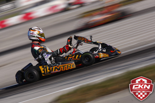 Zachary Claman DeMelo scored two 6th place finishes in TaG Senior and will be back in action this weekend for Rotax Senior (Photo by: Cody Schindel/CKN)
