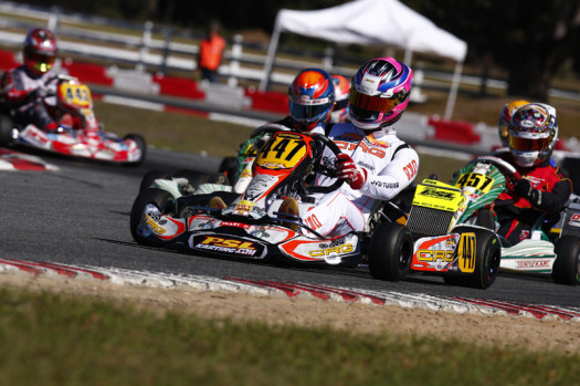 American ace Danny Formal will enter the final two rounds in Orlando as the Rotax DD2 points leader (Photo by: Cody Schindel/CanadianKartingNews.com)