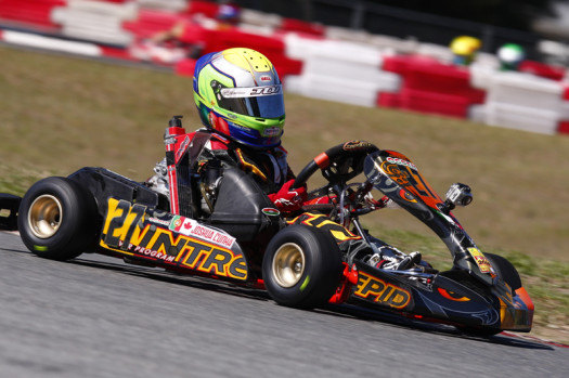 Joshua Cunha scored a double-podium result at Ocala Gran Prix (Photo by: Cody Schindel/CanadianKartingNews.com)