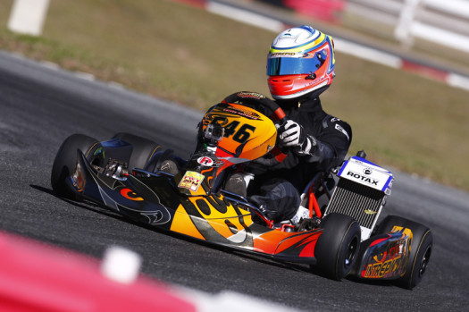 Schiavo has the point lead in Rotax Masters and DD2 Masters (Photo by: Cody Schindel/CanadianKartingNews.com)