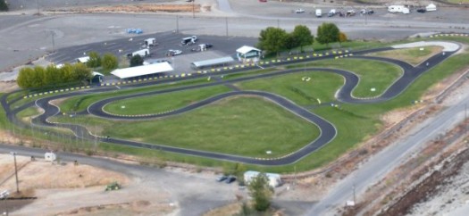 The Horn Rapids Kart Track in Richland, Washington will host the opening rounds of the Rotax Can-Am ProKart Challenge (Photo: tckc.net)
