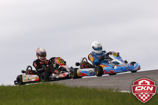 Derek Michaud was 0.055 seconds away from victory on Sunday (Photo by: Cody Schindel/CKN)