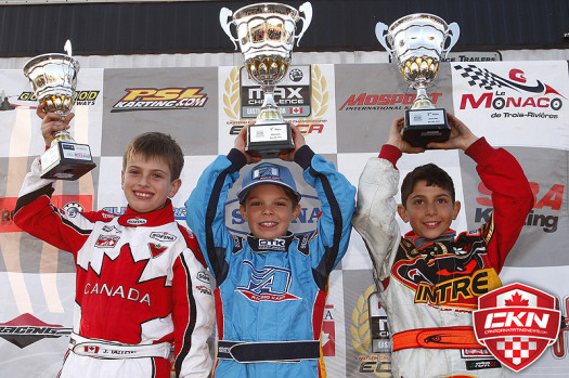 Thomas Nepveu (c) scored a big win in Micro-Max (Photo by: Cody Schindel/CKN)