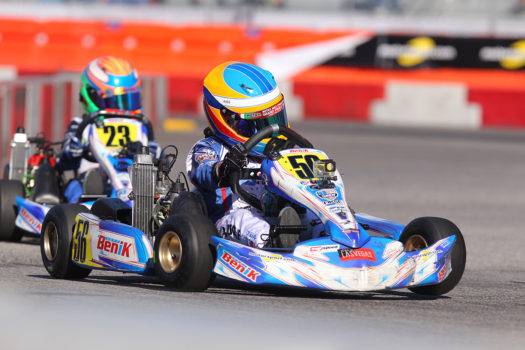 Diego LaRoque finished second on track but ended the series the Micro MAX class champion (Photo: Cody Schindel/CanadianKartingNews.com)