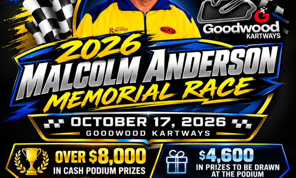 Goodwood Kartways to Honour Malcolm Anderson with Special Memorial Race